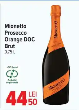 Carrefour Mionetto Prosecco Orange DOC Brut Ofertă
