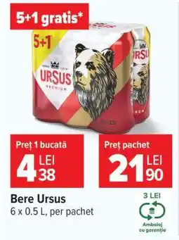 Carrefour Bere Ursus Ofertă