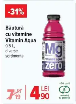 Carrefour Băutură cu vitamine Vitamin Aqua Ofertă