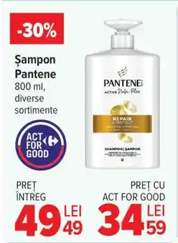 Carrefour Șampon Pantene Ofertă