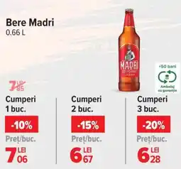 Carrefour Bere Madri Ofertă