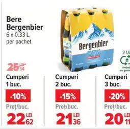 Carrefour Bere Bergenbier Ofertă