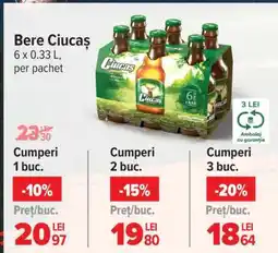 Carrefour Bere Ciucaș Ofertă
