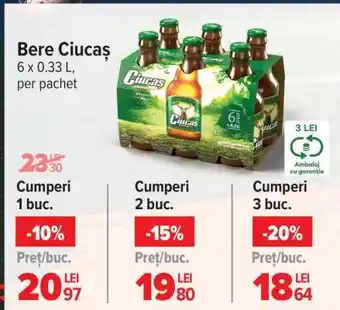 Carrefour Bere Ciucaș Ofertă