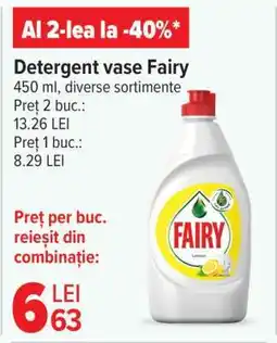 Carrefour Detergent vase, Fairy Ofertă