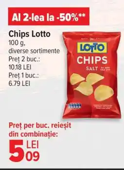 Carrefour Chips Lotto Ofertă
