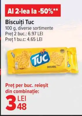 Carrefour Biscuiți Tuc Ofertă