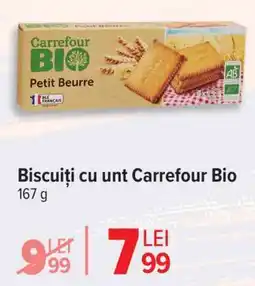 Carrefour Biscuiți cu unt Carrefour Bio Ofertă