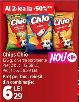 Carrefour Chips CHIO Ofertă