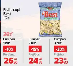Carrefour Fistic copt Best 170 g Ofertă