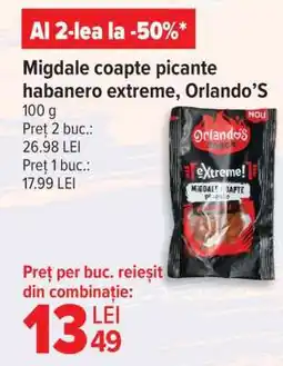Carrefour Migdale coapte picante habanero extreme, Orlando’S Ofertă