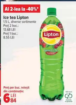 Carrefour Ice tea Lipton Ofertă