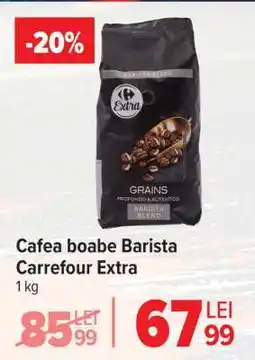Carrefour Cafea boabe Barista Carrefour Extra Ofertă