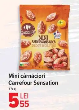 Carrefour Mini cârnăciori Carrefour Sensation Ofertă