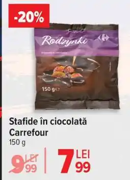 Carrefour Stafide în ciocolată Carrefour Ofertă