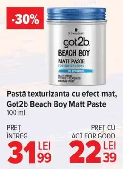Carrefour Got2b Beach Boy Matt Paste Ofertă