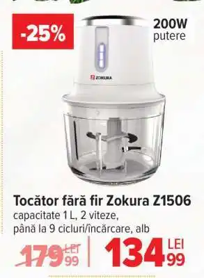 Tocător fără fir Zokura Z1506