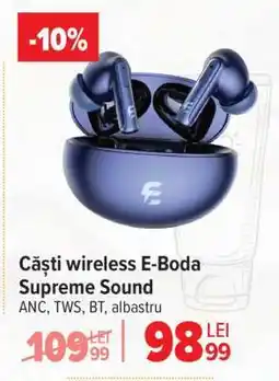 Carrefour Căști wireless E-Boda Supreme Sound Ofertă