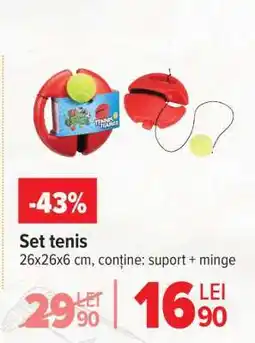 Carrefour Set tenis Ofertă