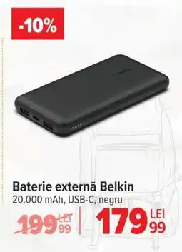 Carrefour Baterie externă Belkin Ofertă