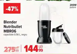 Carrefour Blender Nutribullet MBR06 Ofertă