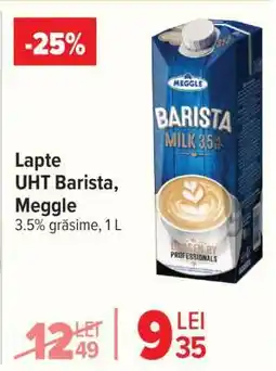 Carrefour Lapte UHT Barista, Meggle Ofertă