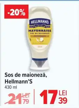 Carrefour Sos de maioneză Hellmann's Ofertă