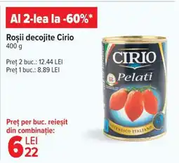 Carrefour Roșii decojite Cirio Ofertă