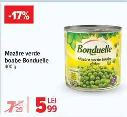 Carrefour Mazăre verde boabe Bonduelle Ofertă