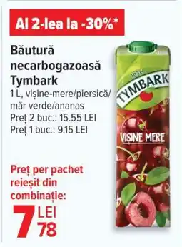 Carrefour Băutură necarbogazoasă Tymbark Ofertă