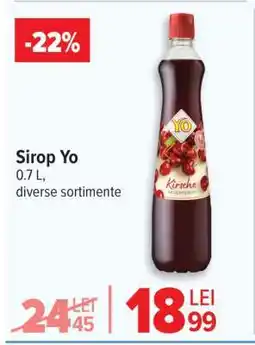 Carrefour Sirop YO Ofertă