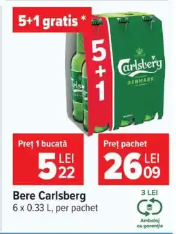 Carrefour Bere Carlsberg Ofertă