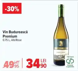 Carrefour Vin Budurească Premium Ofertă