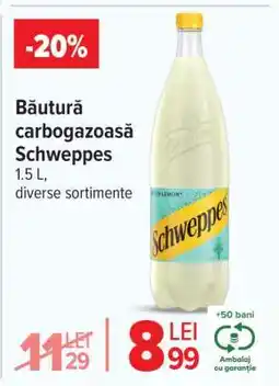 Carrefour Băutură carbogazoasă Schweppes Ofertă