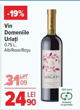 Carrefour Vin Domeniile Urlați Ofertă