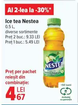 Carrefour Ice tea Nestea Ofertă