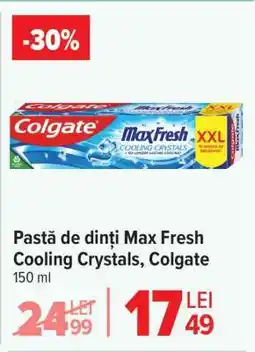 Carrefour Pastă de dinți, Max Fresh Cooling Crystals Colgate Ofertă