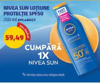 NIVEA SUN LOȚIUNE PROTECȚIE SPF50