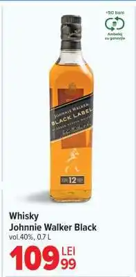Carrefour Whisky Johnnie Walker Black Ofertă