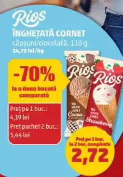 Penny Rios Înghețată Cornet Ofertă