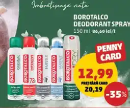 Penny BOROTALCO DEODORANT SPRAY Ofertă