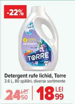 Carrefour Detergent rufe lichid, Torre Ofertă