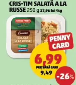 Penny CRIS-TIM SALATĂ A LA RUSSE Ofertă