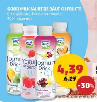 Penny GOOD MILK IAURT DE BĂUT CU FRUCTE Ofertă