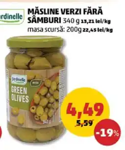 Penny Măsline verzi fără sâmburi Ofertă