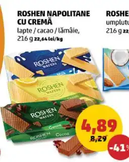 Penny ROSHEN Napolitane cu cremă Ofertă