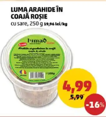 Penny Luma Arahide în Coajă Roșie Ofertă