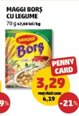 Penny MAGGI BORȘ CU LEGUME Ofertă