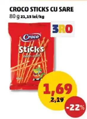 Penny Croco Sticks cu Sare Ofertă