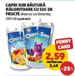 Penny Capri Sun Băutură Răcoritoare cu Suc de Fructe Ofertă
